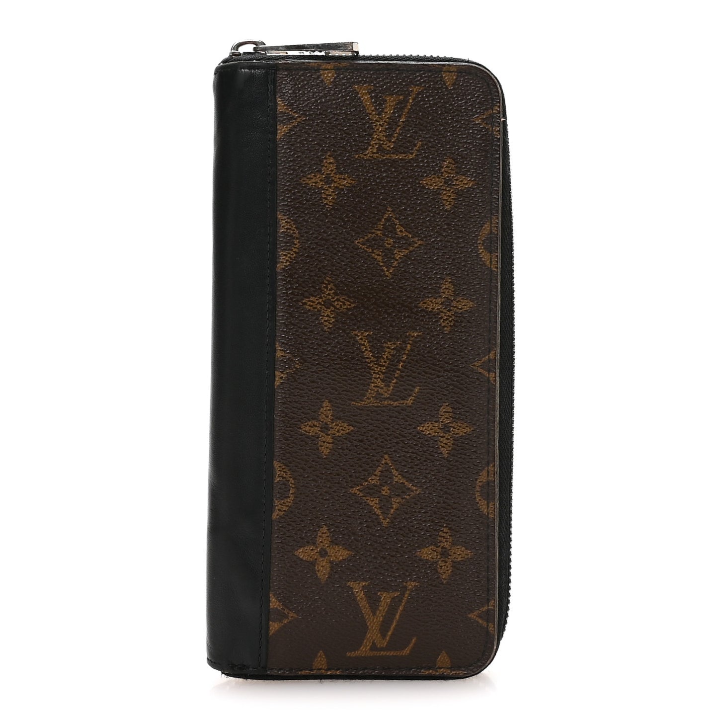 Monogram Macassar Vertical Zippy Wallet