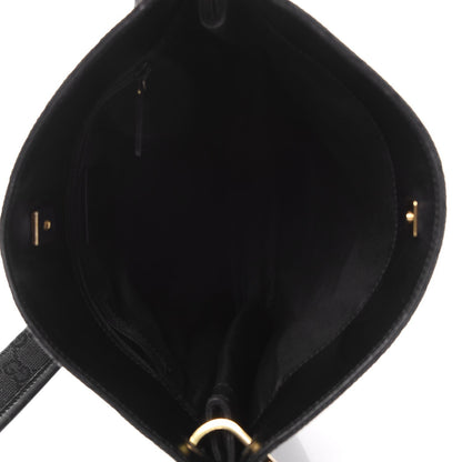 Gucci Monogram Messenger Bag Black 7 of 10