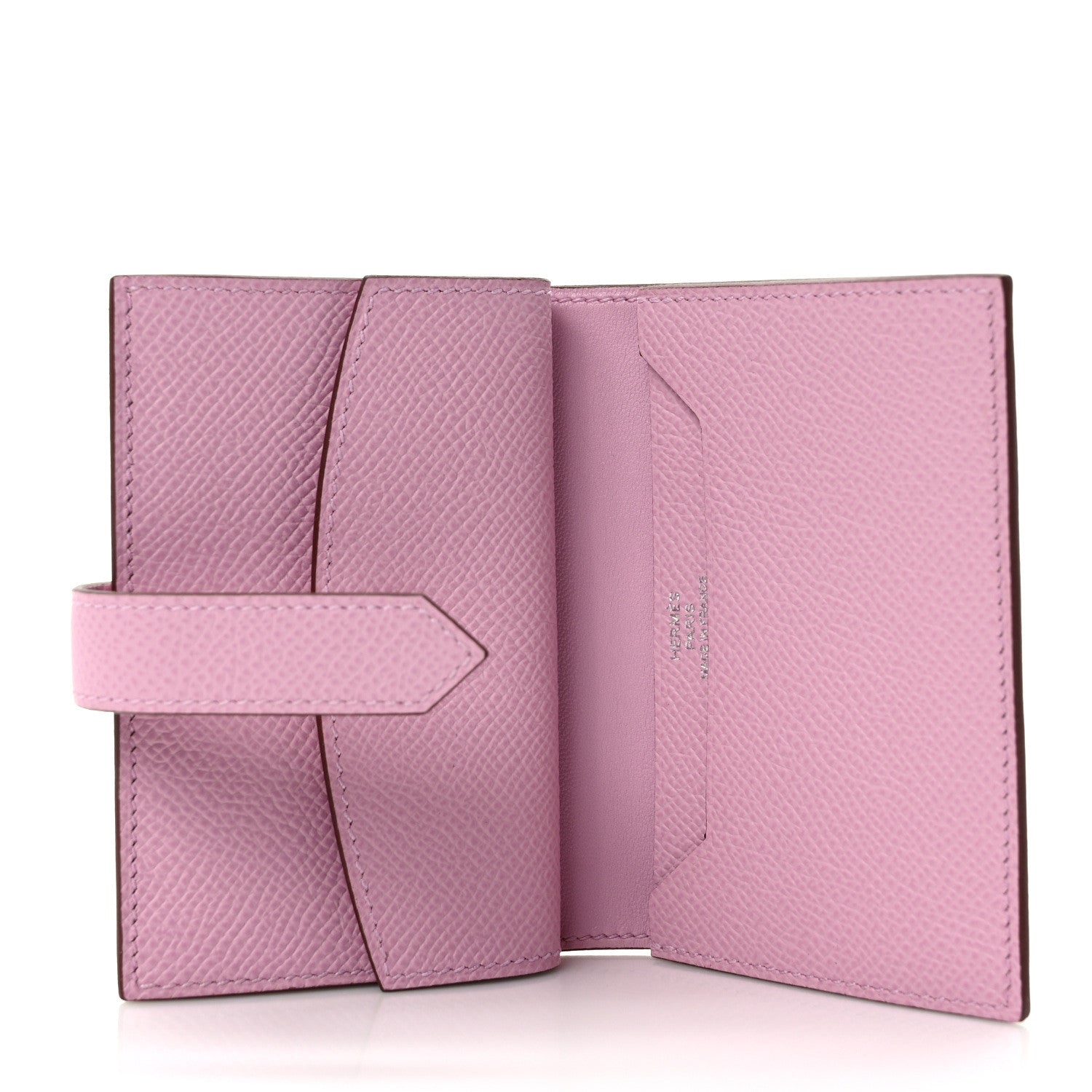 Hermes Epsom Mini Bearn Wallet Mauve Sylvester 5 of 7