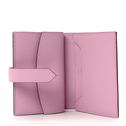 Hermes Epsom Mini Bearn Wallet Mauve Sylvester 5 of 7
