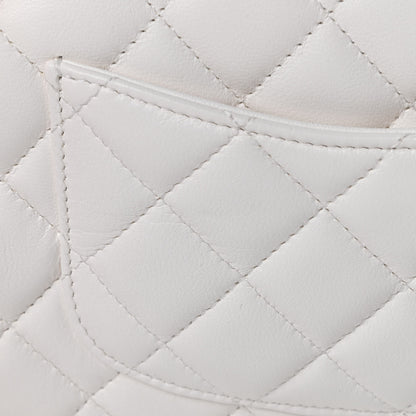 Chanel Lambskin Quilted Mini Rectangular Flap White 11 of 12