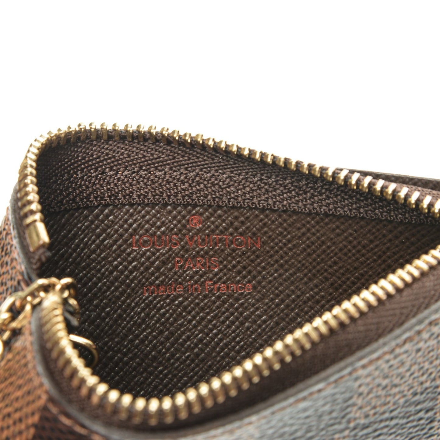 Damier Ebene Key Pouch