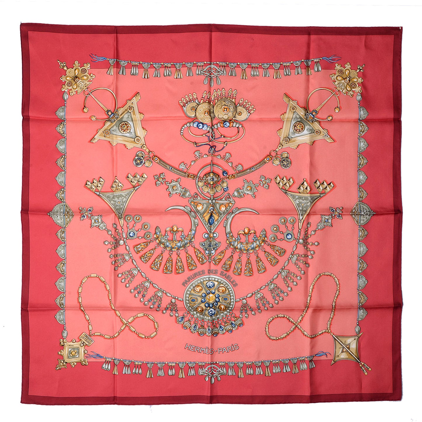 Silk Parures Des Sables Scarf 90