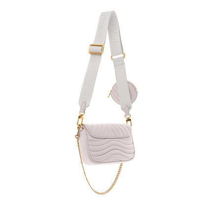 Louis Vuitton Calfskin New Wave Multi Pochette Brume 2 of 10