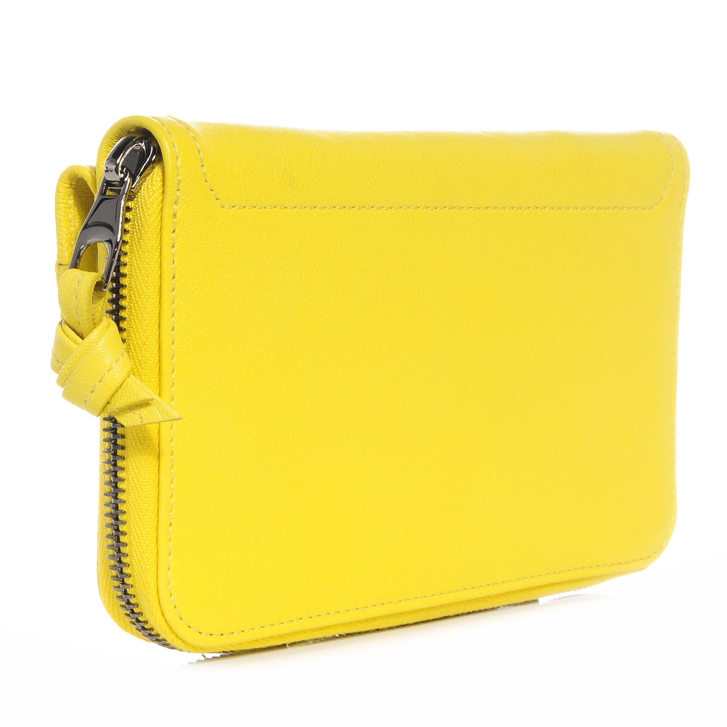 Leather PS1 Large Zip Around Wallet Sunshine