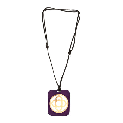 Hermes Buffalo Horn Lacquer Lift Necklace 3 of 4