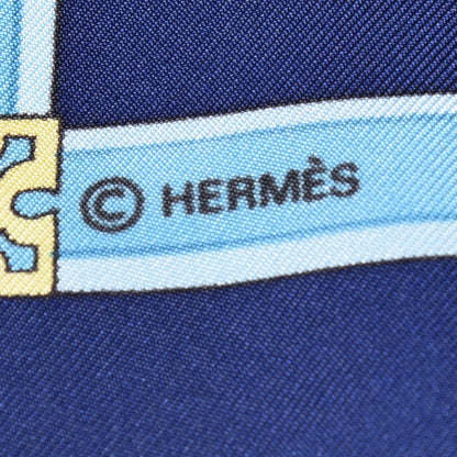 Hermes Silk Les Muserolles Scarf 90 4 of 6