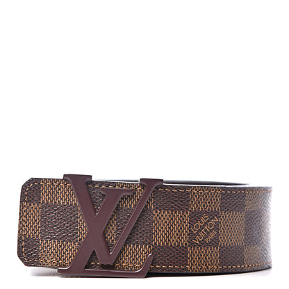 Louis Vuitton Damier Ebene 40mm LV Initiales Belt 100 40 1 of 7