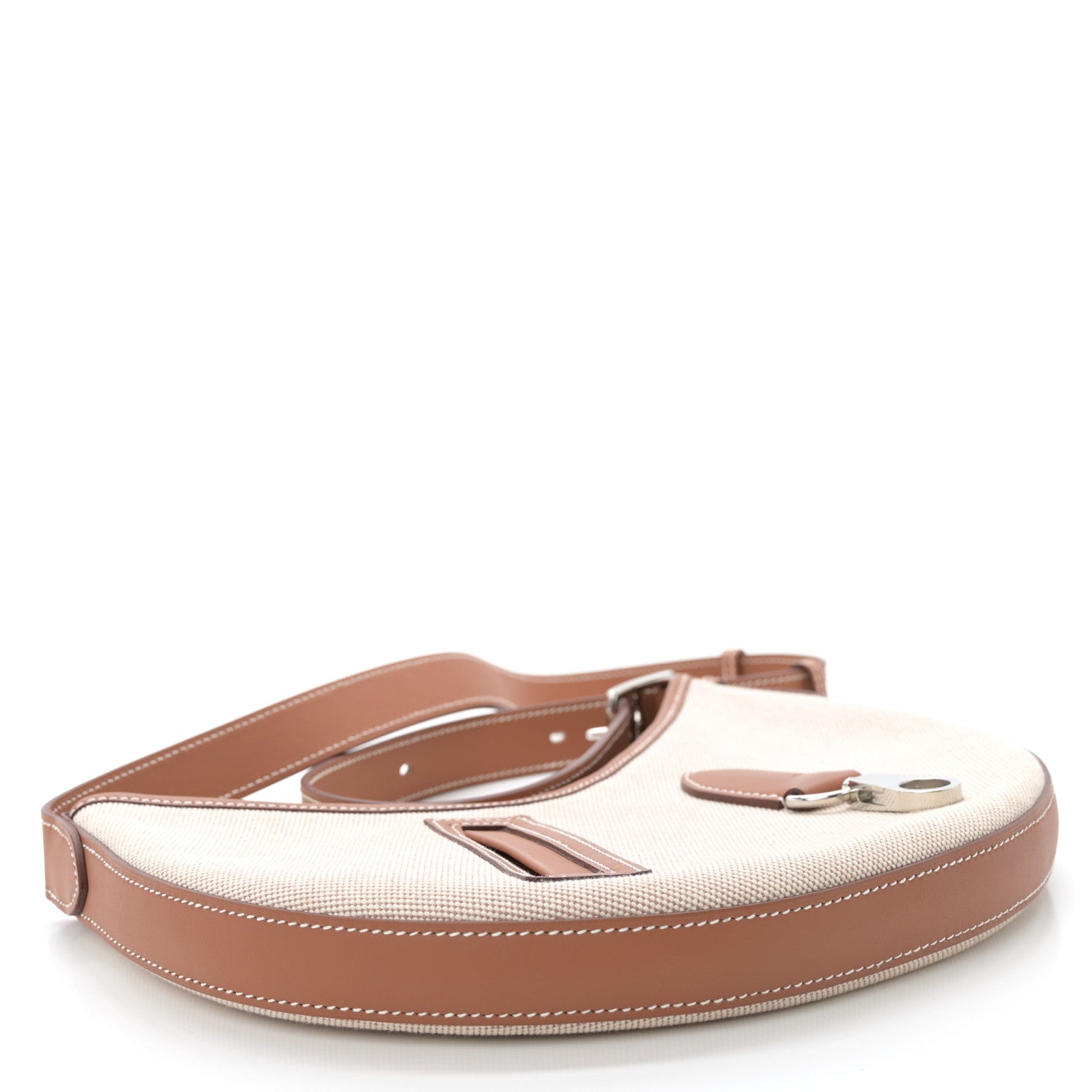 Hermes Canvas Swift P'tit Arcon Ecru Beige Gold 4 of 10