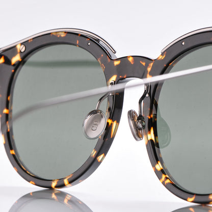 Christian Dior Blossom 52mm Round Sunglasses Havana 5 of 8