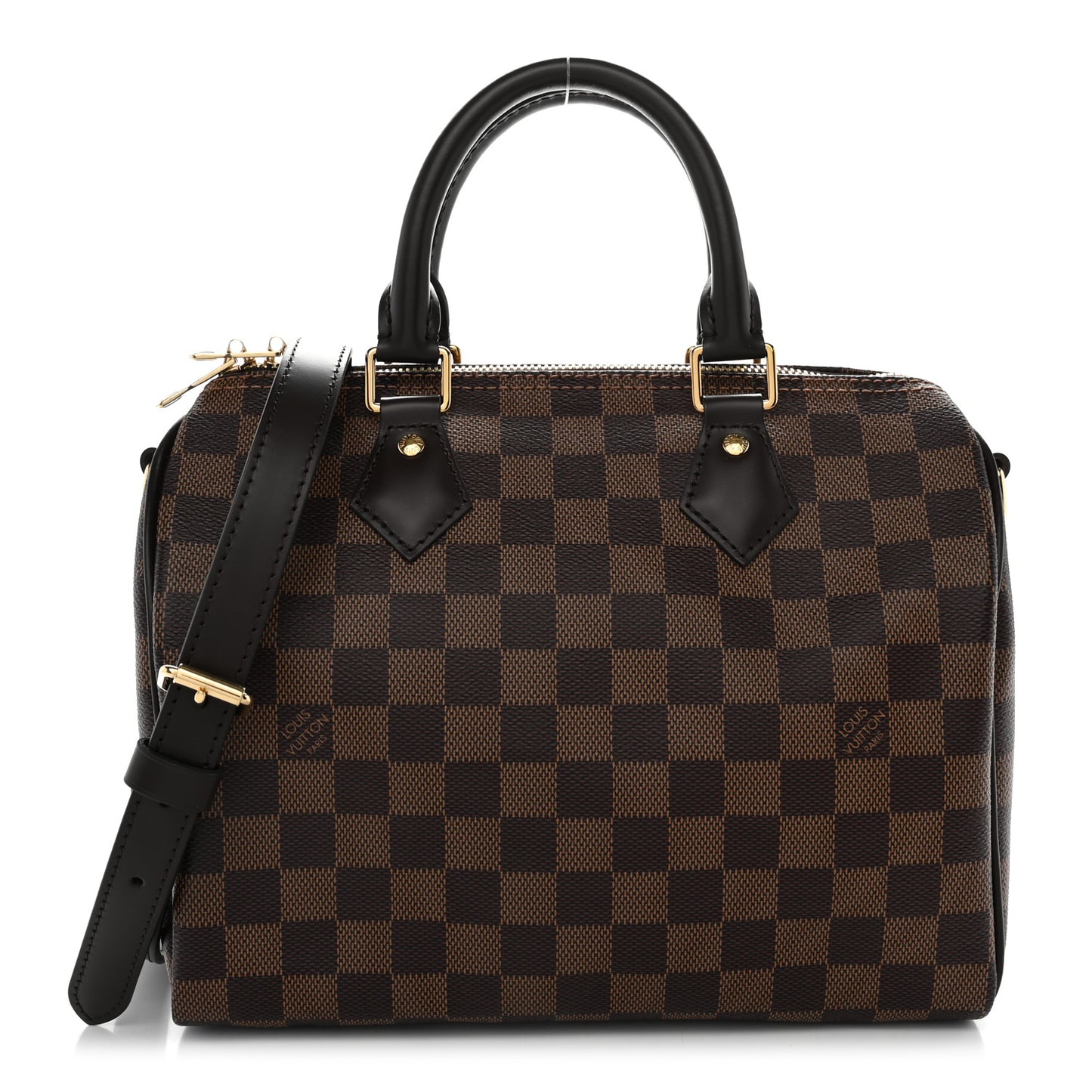 Damier Ebene Speedy Bandouliere 25