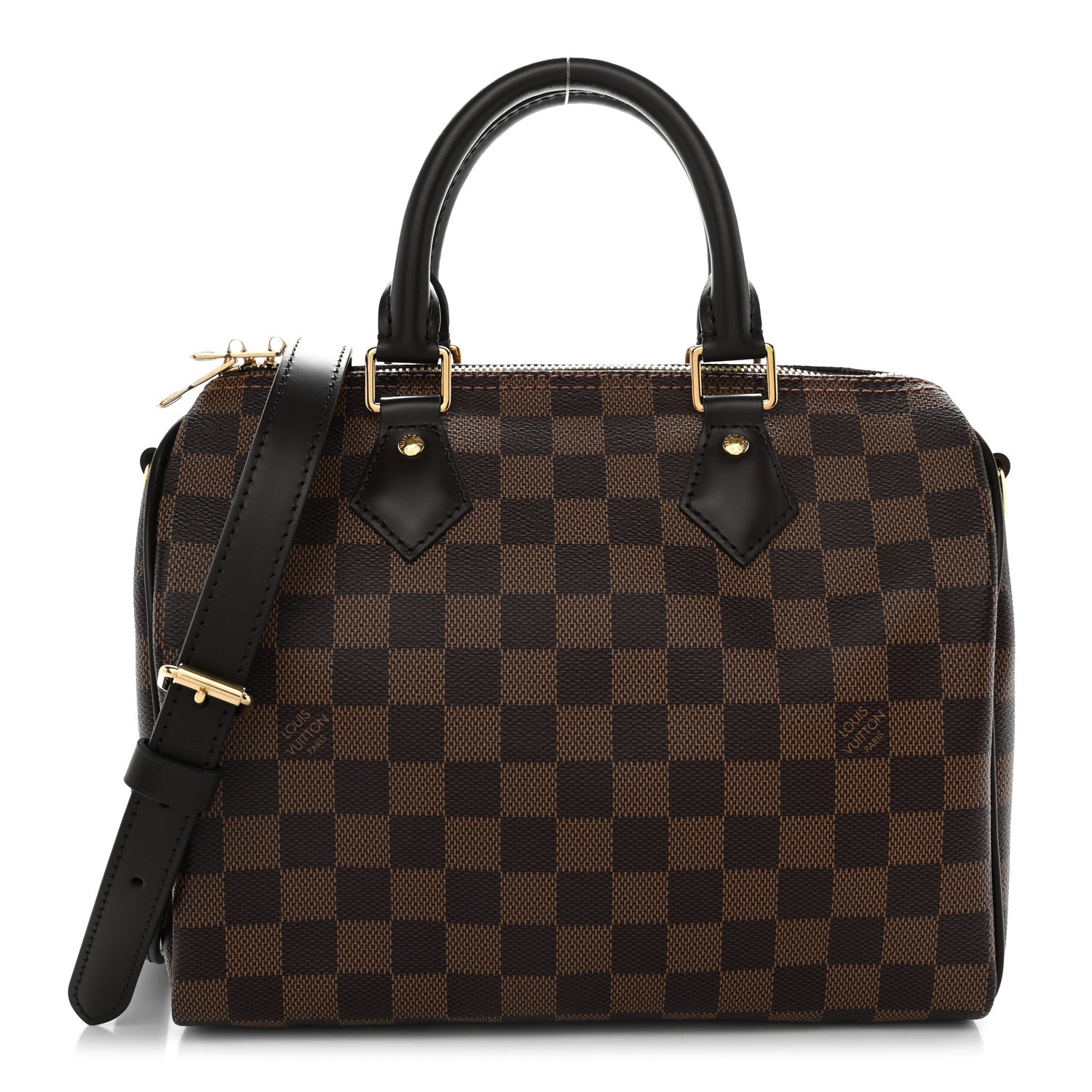 Louis Vuitton Damier Ebene Speedy Bandouliere 25 1 of 10