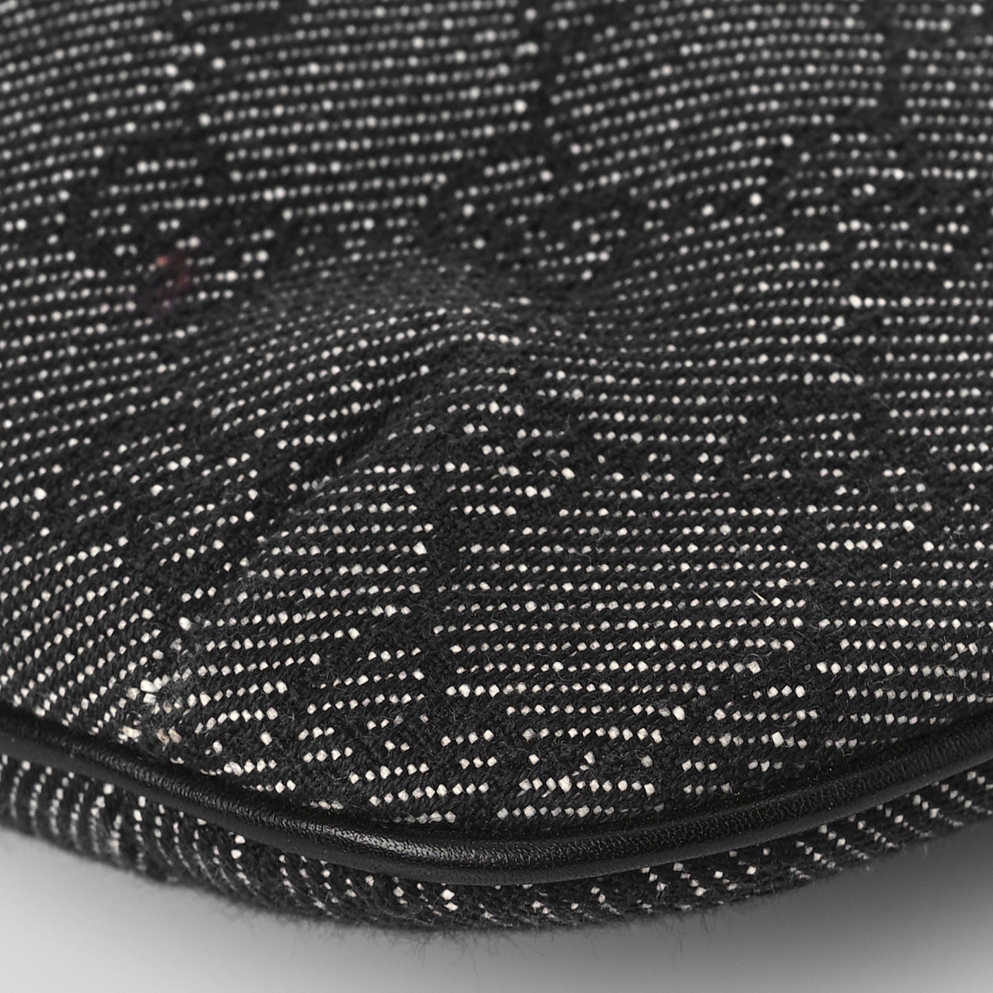 Denim Monogram Pochette Black