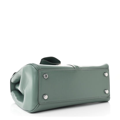 Celine Satinated Calfskin Small 16 Top Handle Bag Celadon 4 of 13