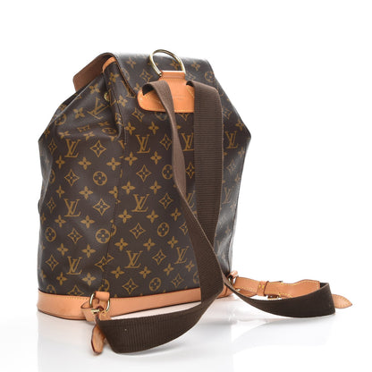 Louis Vuitton Monogram Montsouris GM Backpack 3 of 9