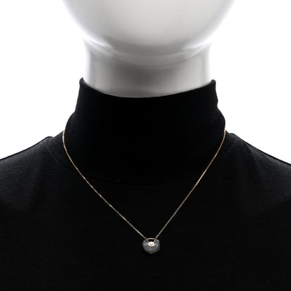 Cartier 18K Pink Gold Diamond Black Onyx XS Amulette de Cartier Pendant Necklace 2 of 5
