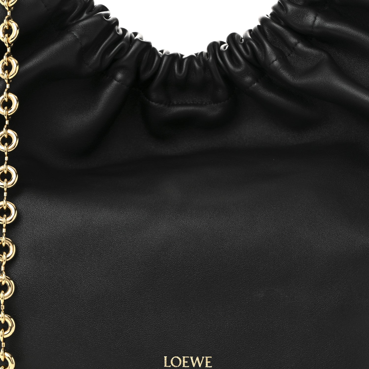 Loewe Buttery Nappa Lambskin Medium Squeeze Bag Black 7 of 9