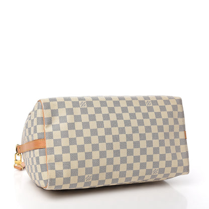 Louis Vuitton Damier Azur Speedy Bandouliere 35 3 of 13