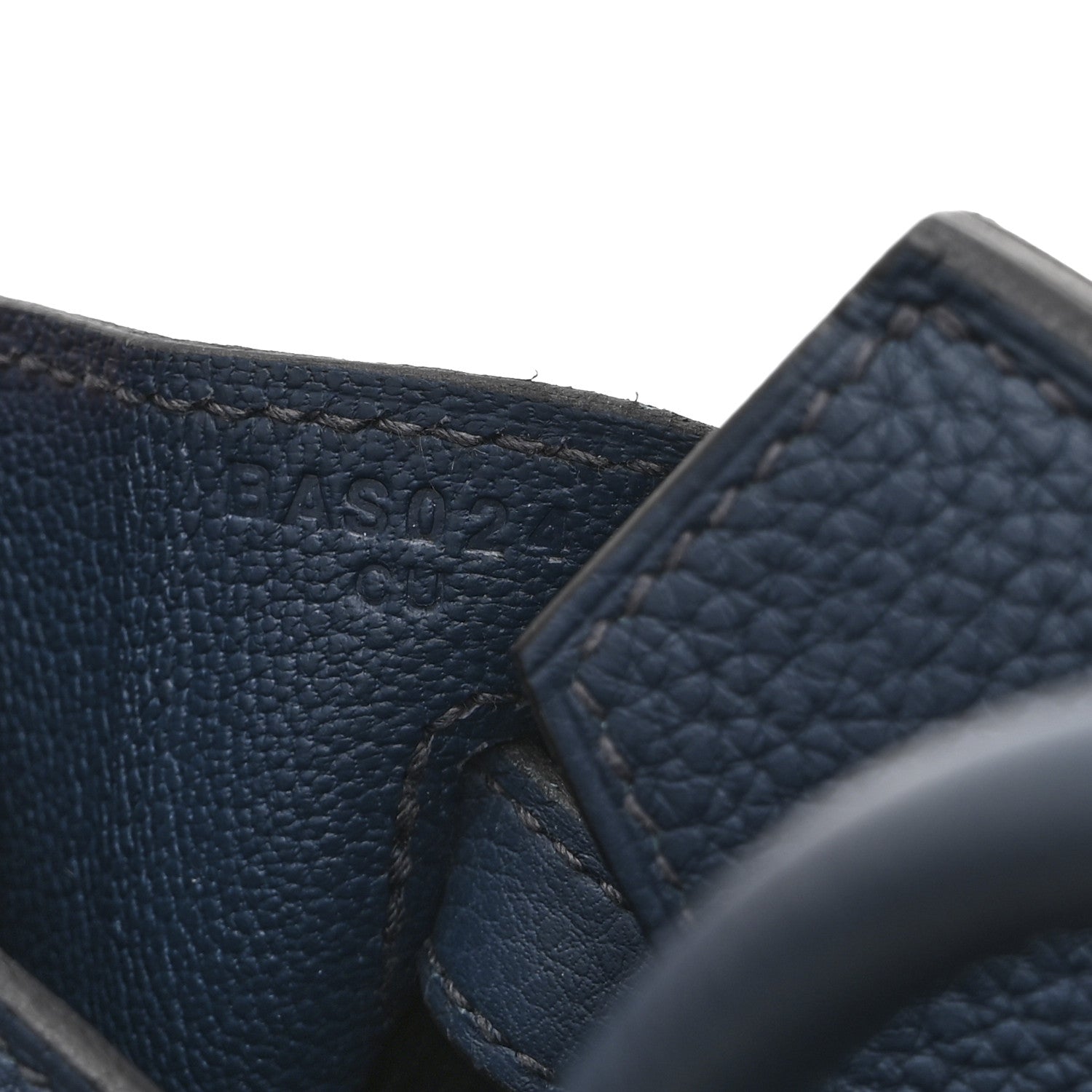 Hermes Togo Birkin 25 Bleu de Prusse 7 of 10