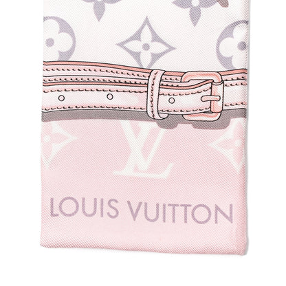 Louis Vuitton Silk Monogram Confidential Bandeau Light Pink 3 of 3