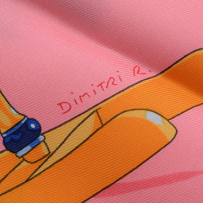 Hermes Silk Raconte Moi le Cheval Scarf 90 4 of 10