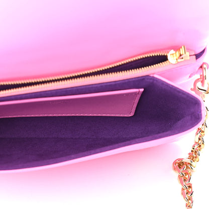 Louis Vuitton Lambskin Embossed Monogram Vuittamins Pochette Coussin Rose Violet 5 of 8