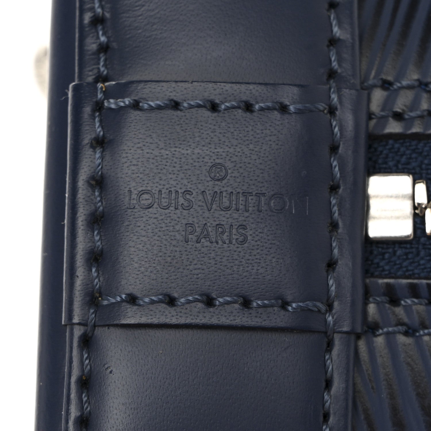 Louis Vuitton Epi Alma BB Indigo 6 of 13