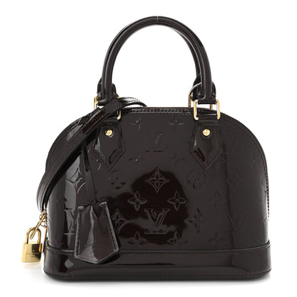 Louis Vuitton Vernis Alma BB Amarante 1 of 11