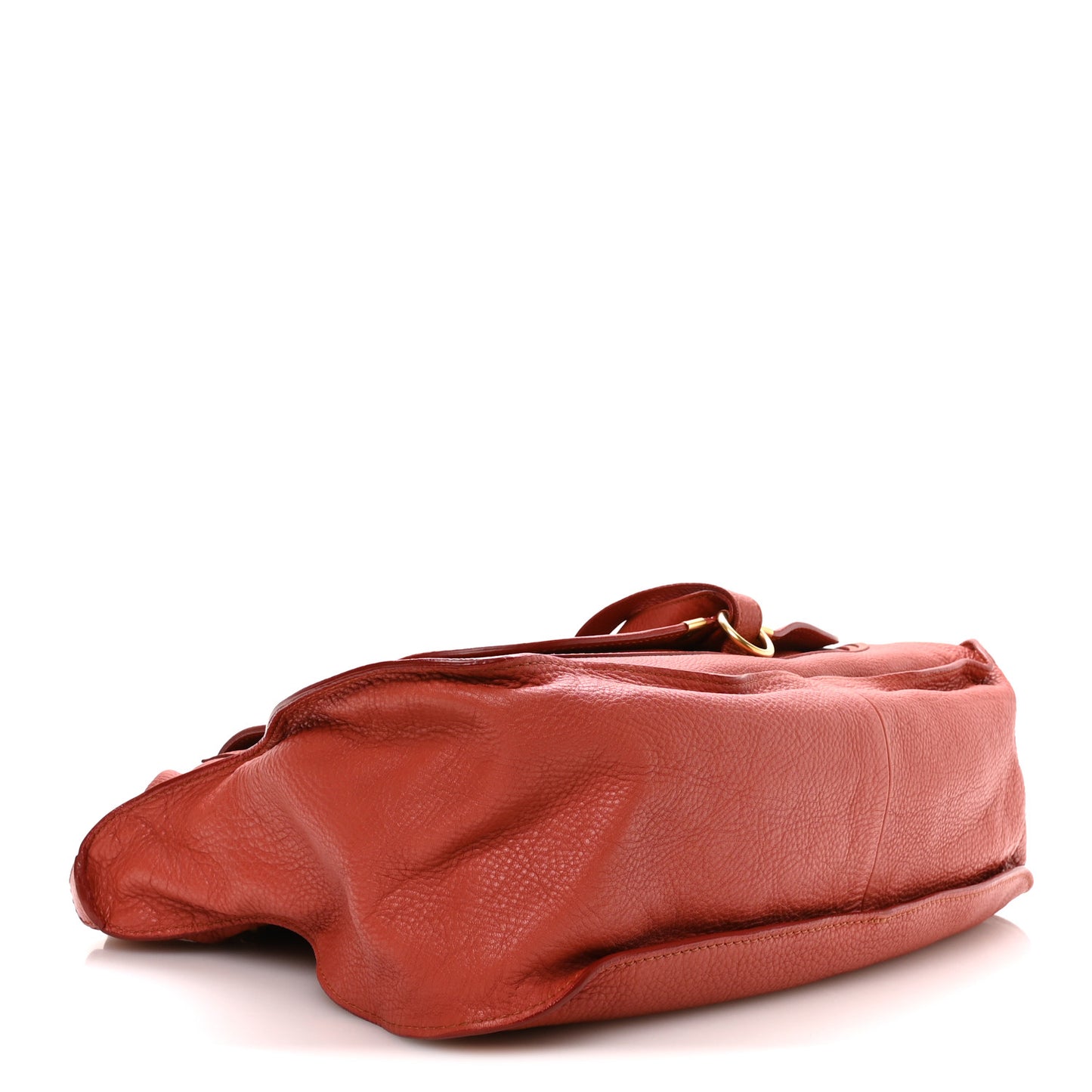 Calfskin Large Marcie Satchel Maple Leaf