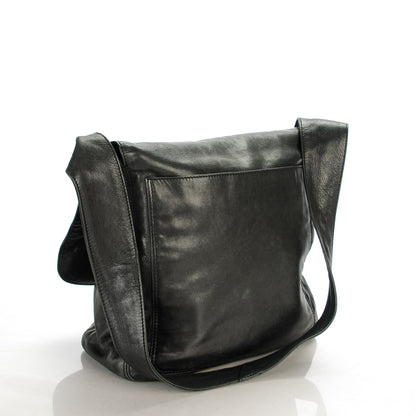 Chanel Lambskin Quilted CC Flap Shoulder Bag Black 3 of 7