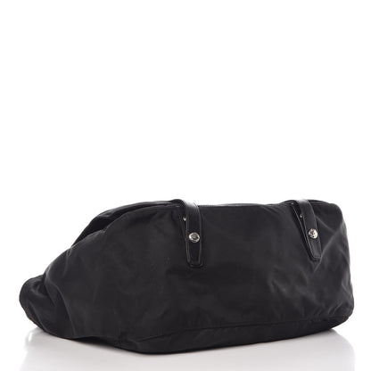 Prada Nylon Vela Messenger Bag Black 4 of 9