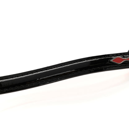 Christian Louboutin Patent Calfskin Mini Elisa Baguette Black 13 of 13