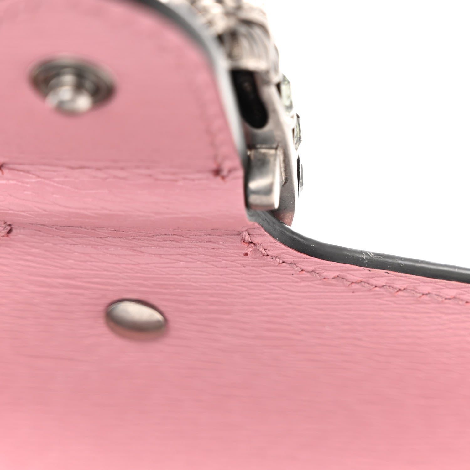 Gucci Calfskin Valentine's Day Exclusive Super Mini Dionysus Shoulder Bag 10 of 11