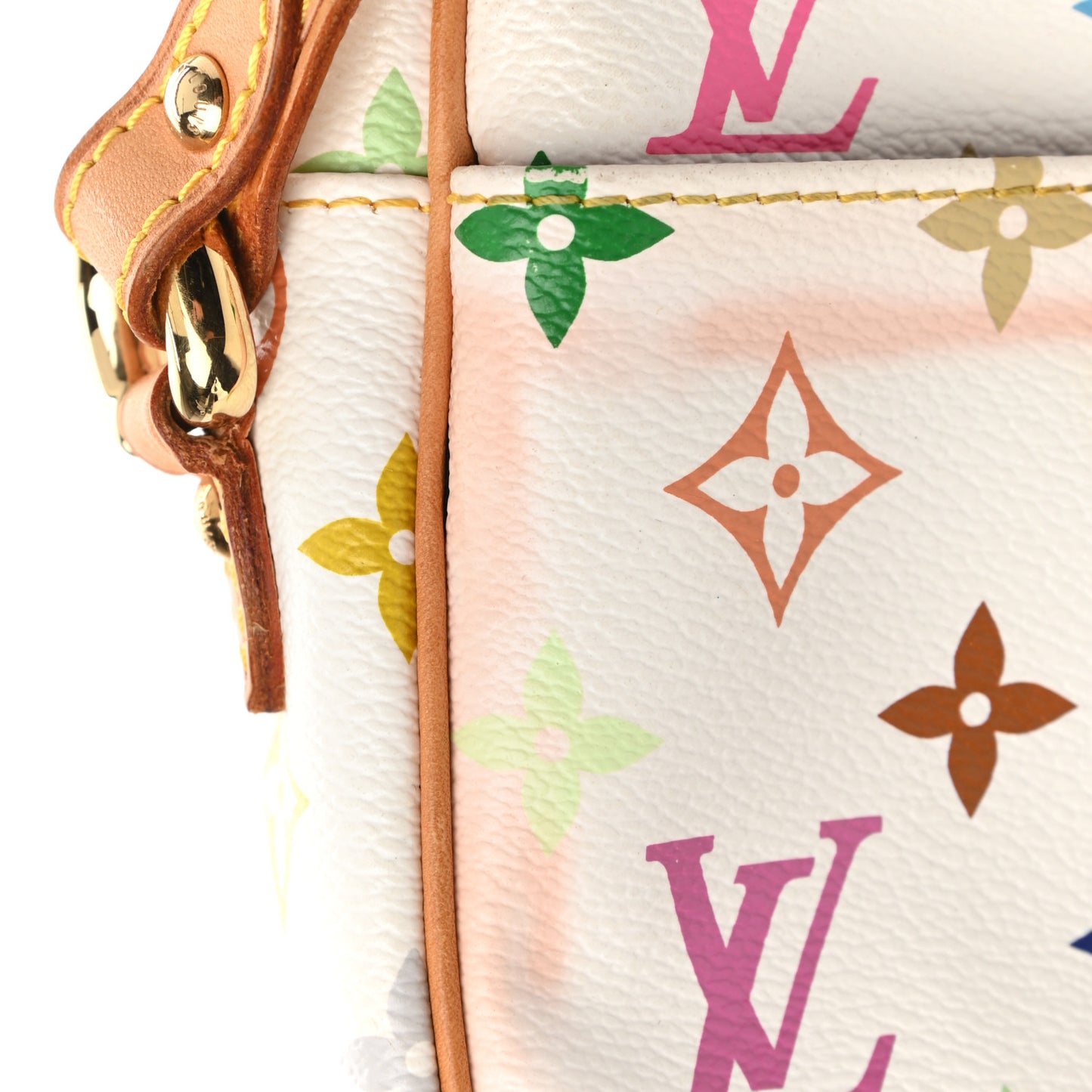Monogram Multicolor Rift White