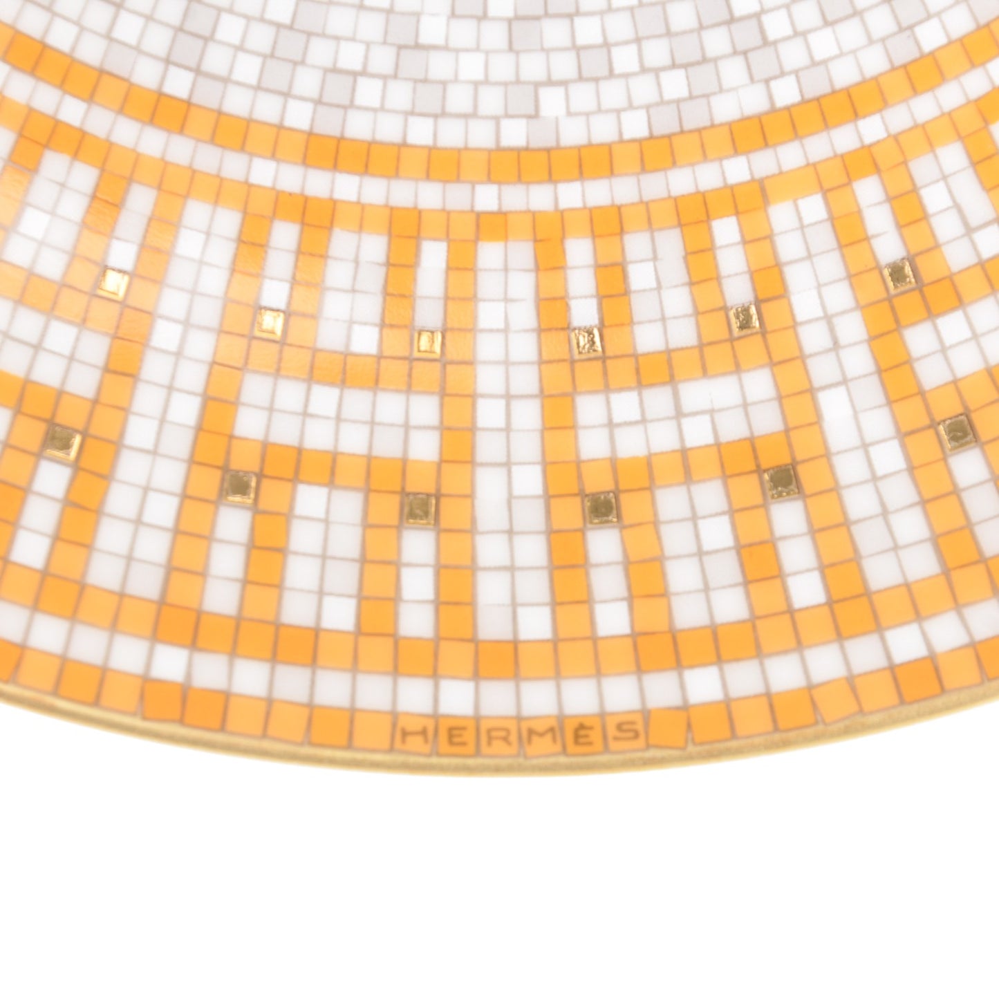 Porcelain Mosaique au 24 Dessert Plate Set of 2