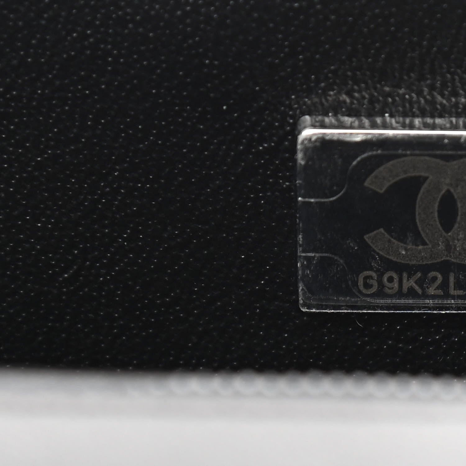 Chanel Lambskin Quilted Mini Rectangular Flap So Black 9 of 9