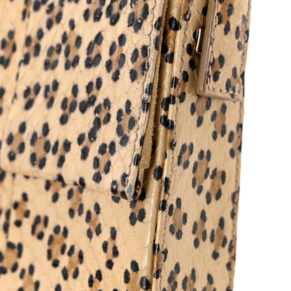 Fendi Snakeskin Leopard Print Baguette Beige 14 of 14