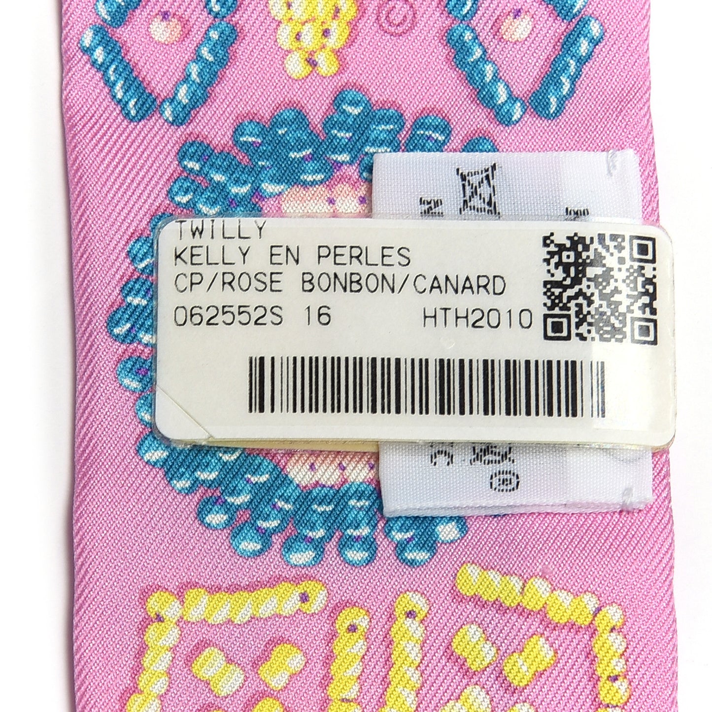 Silk Kelly En Perles Twilly Rose Bonbon Canard