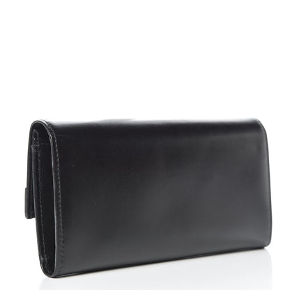 Gucci Calfskin Buckle Wallet Black 3 of 12