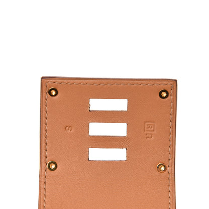 Hermes Barenia Kelly Extreme Dog Bracelet S Fauve 4 of 5