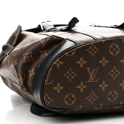 Louis Vuitton Monogram Macassar Christopher MM Backpack 8 of 10