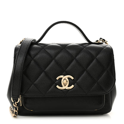 Chanel Caviar Quilted Small Business Affinity Flap Black 1 of 9