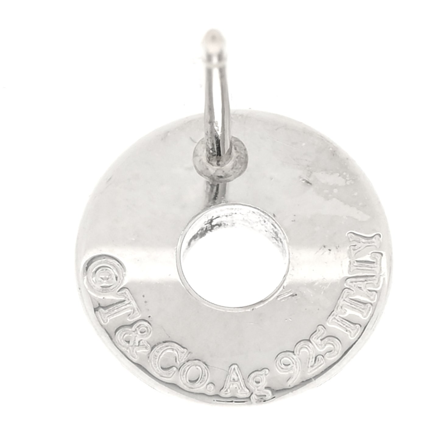 Sterling Silver 1837 Circle Earrings