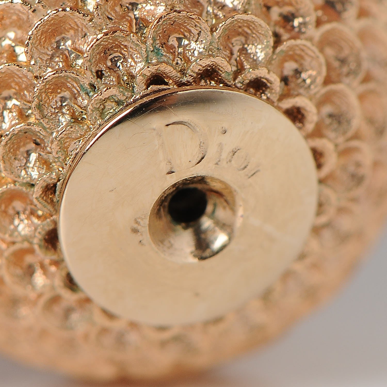 Christian Dior Mise En Dior Tribal Earrings Rose Gold 3 of 4