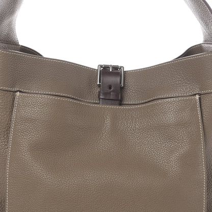 Hermes Taurillon Clemence Marwari GM Etoupe 12 of 12