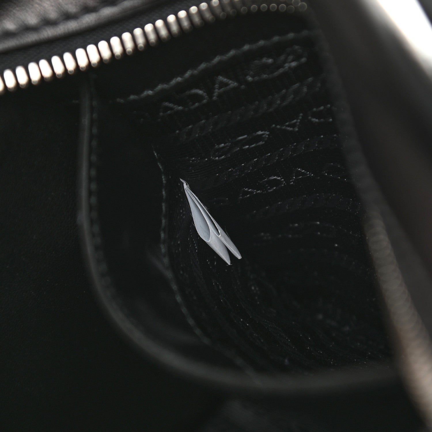 Prada Saffiano Cuir Calfskin Small Kristen Black 7 of 12