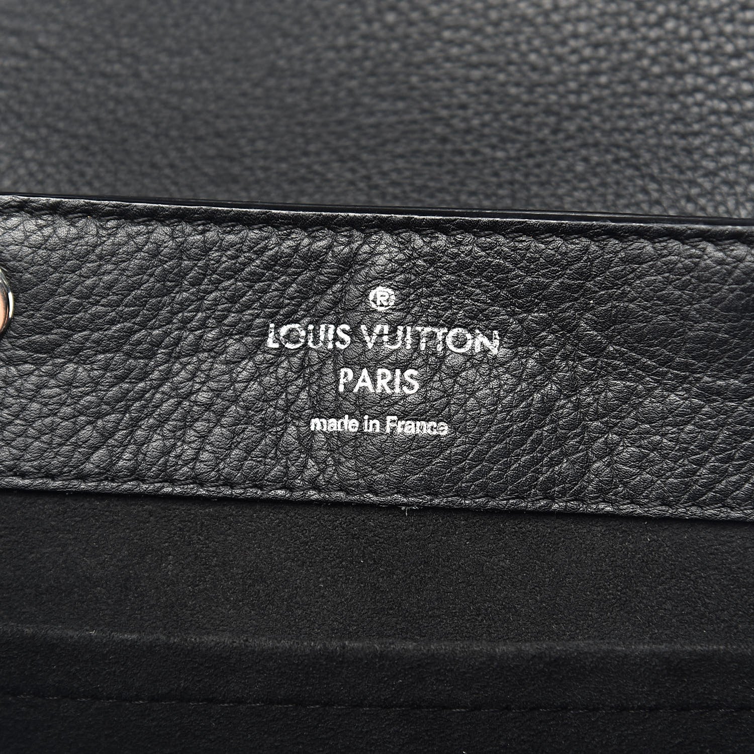 Louis Vuitton Calfskin Lockme Backpack Black 6 of 10