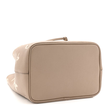 Louis Vuitton Empreinte Monogram Giant Neonoe MM Tourterelle Creme 5 of 11