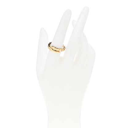 Bulgari 18K Yellow Gold Serpenti Viper Ring L 2 of 6