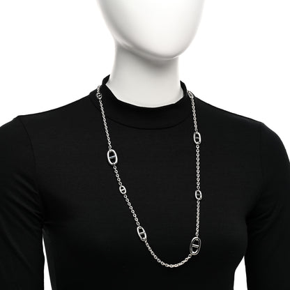 Hermes Sterling Silver Farandole Necklace 80 2 of 5